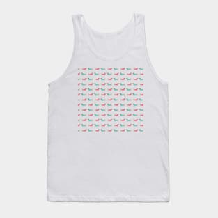 Dachshunds in love pattern Tank Top